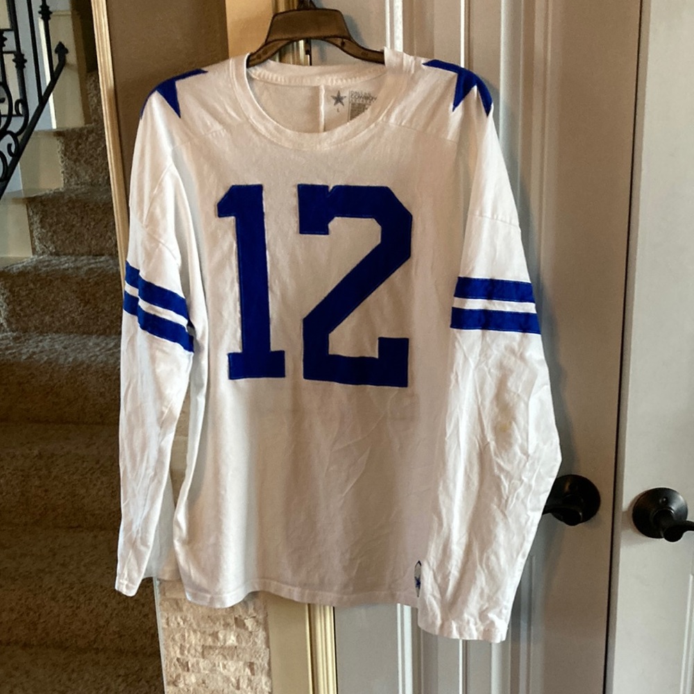 Dallas Cowboys authentic cotton jersey. Large